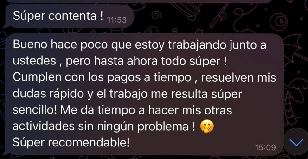 Testimonio de una creadora sobre su experiencia con Alcon