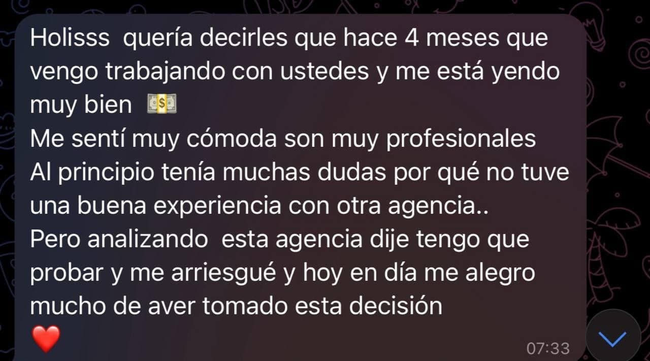 Testimonio de una creadora sobre su experiencia con Alcon